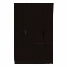 Habana Armoire; Two Cabinets; One Drawers; One Hidden Drawer Shoes